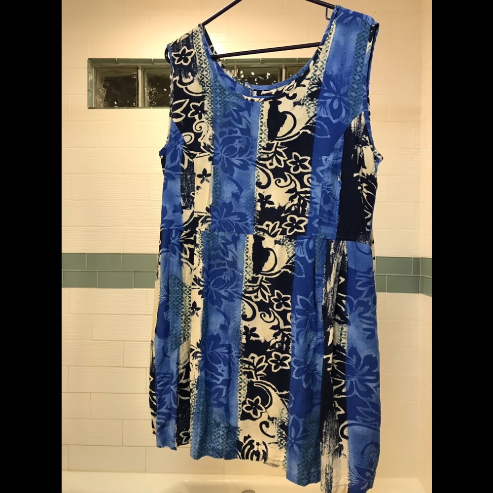 JAMS WORLD Dress/Top, Hawaiian style, size XL
